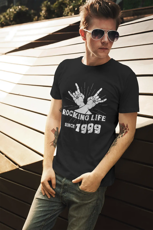 Homme Tee Vintage T Shirt Rocking Life Since 1999