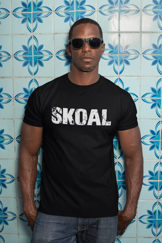 skoal Men's Retro T shirt Black Birthday Gift 00553