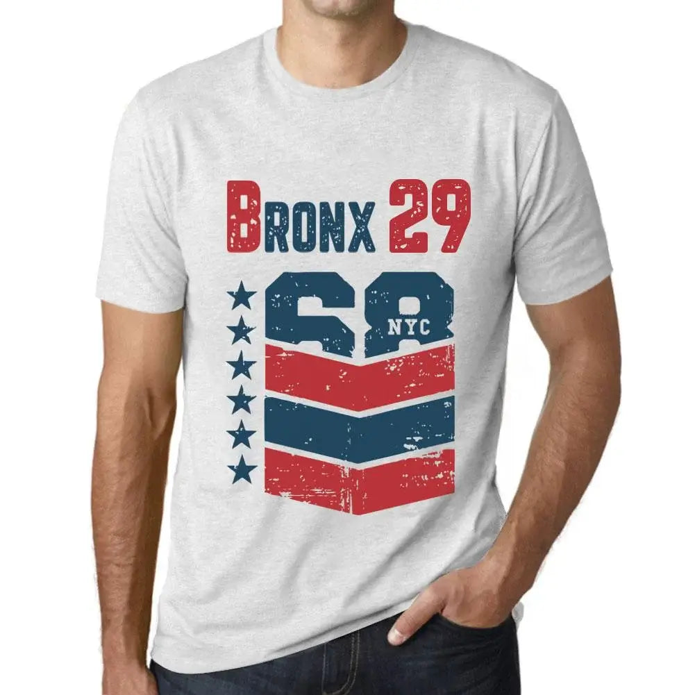 Men's Graphic T-Shirt Bronx 29 29th Birthday Anniversary 29 Year Old Gift 1995 Vintage Eco-Friendly Short Sleeve Novelty Tee