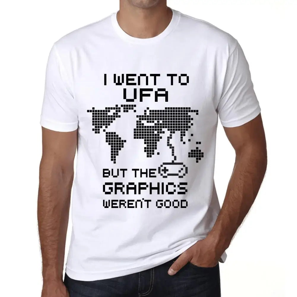 Men's Graphic T-Shirt I Went To Ufa But The Graphics Weren't Good Eco-Friendly Limited Edition Short Sleeve Tee-Shirt Vintage Birthday Gift Novelty