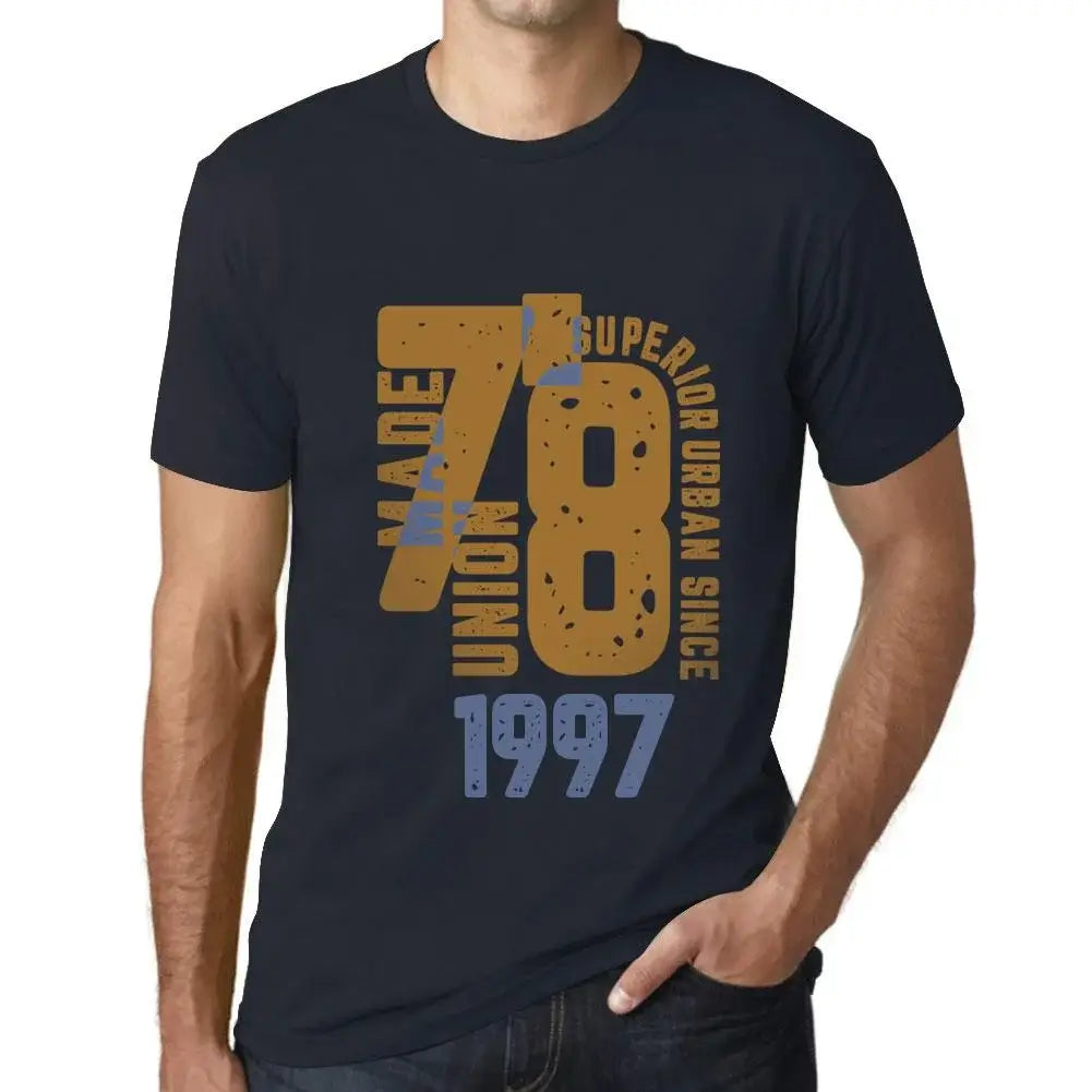 Men's Graphic T-Shirt Superior Urban Style Since 1997 27th Birthday Anniversary 27 Year Old Gift 1997 Vintage Eco-Friendly Short Sleeve Novelty Tee