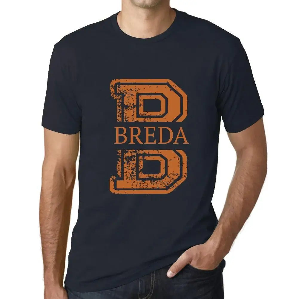 Men's Graphic T-Shirt Breda Eco-Friendly Limited Edition Short Sleeve Tee-Shirt Vintage Birthday Gift Novelty