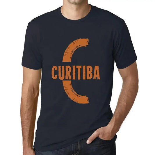 Men's Graphic T-Shirt Curitiba Eco-Friendly Limited Edition Short Sleeve Tee-Shirt Vintage Birthday Gift Novelty