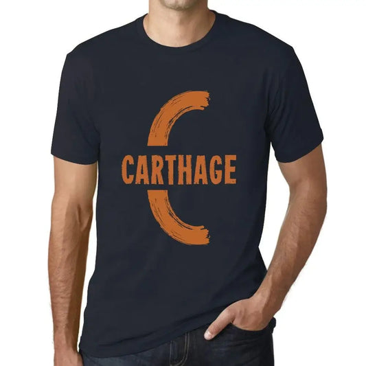 Men's Graphic T-Shirt Carthage Eco-Friendly Limited Edition Short Sleeve Tee-Shirt Vintage Birthday Gift Novelty