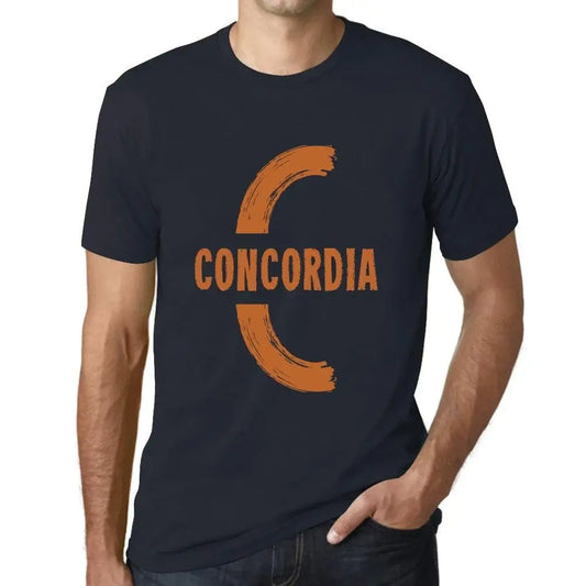 Men's Graphic T-Shirt Concordia Eco-Friendly Limited Edition Short Sleeve Tee-Shirt Vintage Birthday Gift Novelty