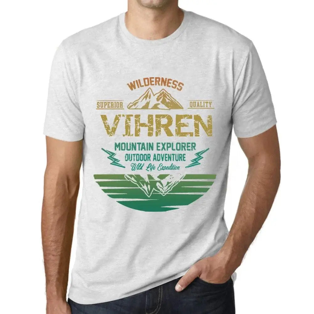 Men's Graphic T-Shirt Outdoor Adventure, Wilderness, Mountain Explorer Vihren Eco-Friendly Limited Edition Short Sleeve Tee-Shirt Vintage Birthday Gift Novelty