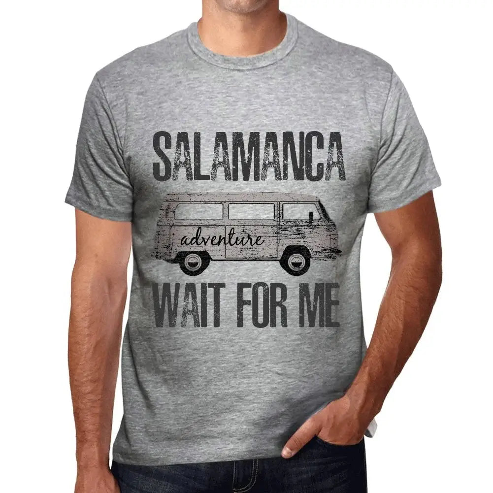 Men's Graphic T-Shirt Adventure Wait For Me In Salamanca Eco-Friendly Limited Edition Short Sleeve Tee-Shirt Vintage Birthday Gift Novelty