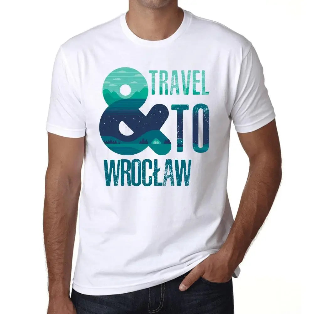 Men's Graphic T-Shirt And Travel To Wrocław Eco-Friendly Limited Edition Short Sleeve Tee-Shirt Vintage Birthday Gift Novelty