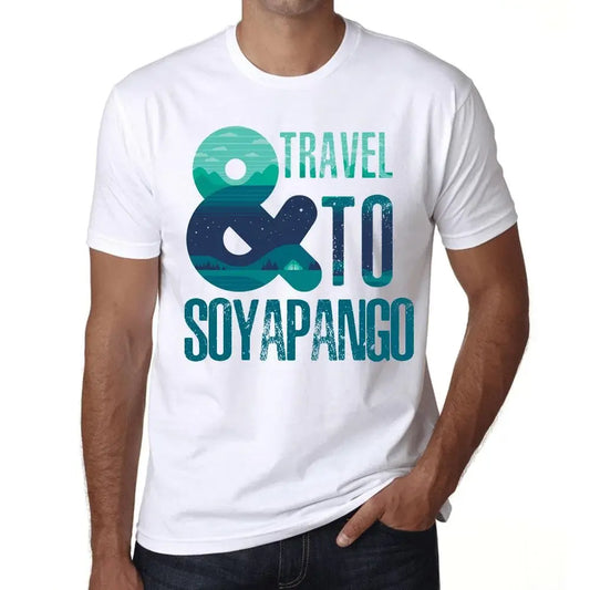 Men's Graphic T-Shirt And Travel To Soyapango Eco-Friendly Limited Edition Short Sleeve Tee-Shirt Vintage Birthday Gift Novelty