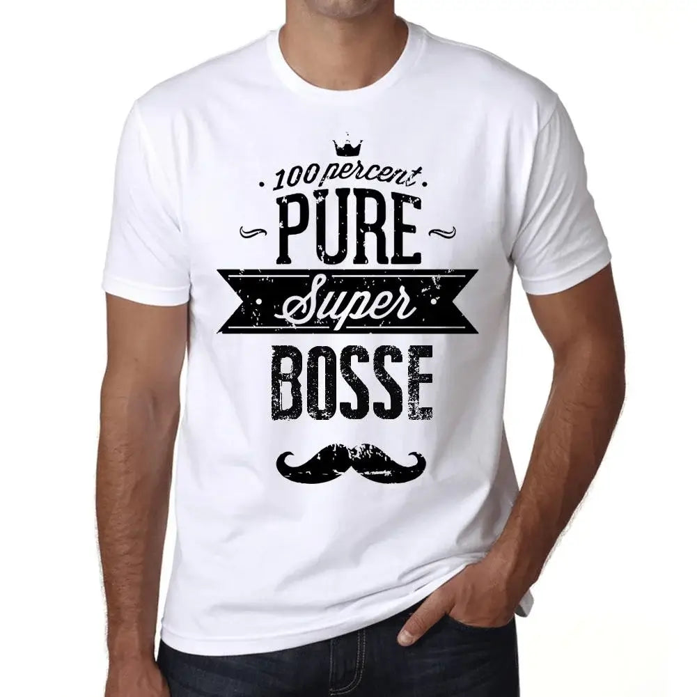 Men's Graphic T-Shirt 100% Pure Super Bosse Eco-Friendly Limited Edition Short Sleeve Tee-Shirt Vintage Birthday Gift Novelty