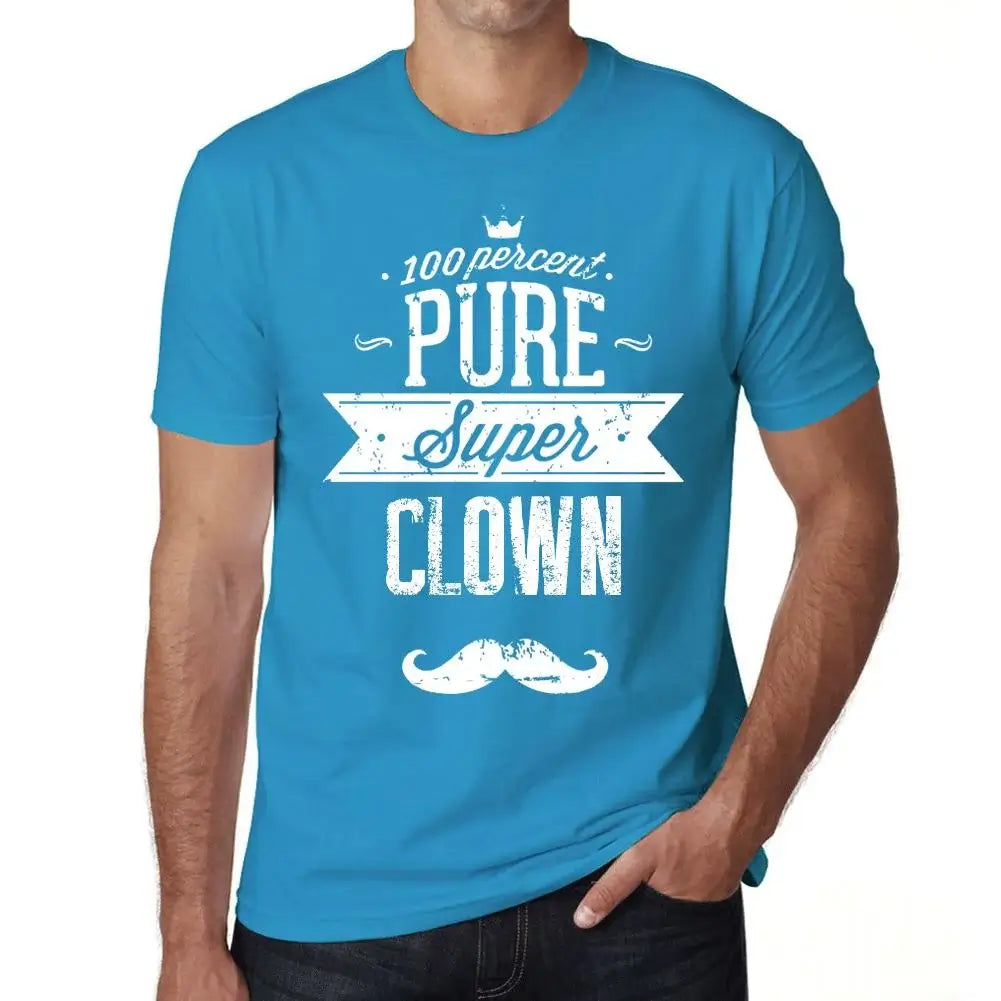 Men's Graphic T-Shirt 100% Pure Super Clown Eco-Friendly Limited Edition Short Sleeve Tee-Shirt Vintage Birthday Gift Novelty