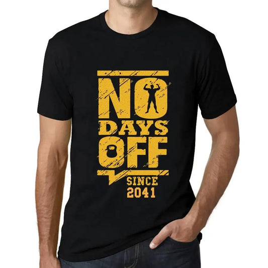 Men's Graphic T-Shirt No Days Off Since 2041