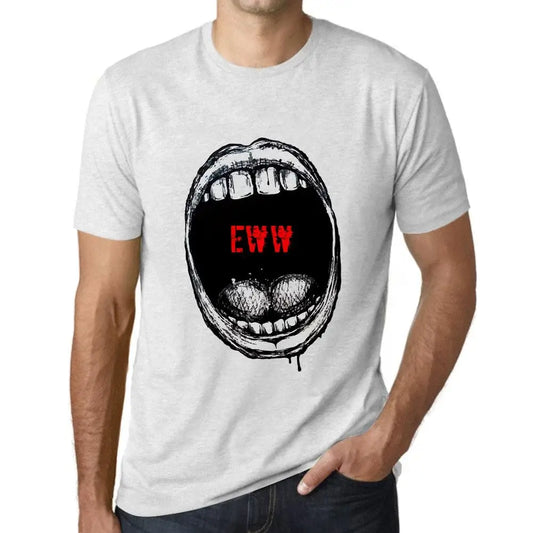 Men's Graphic T-Shirt Mouth Expressions Eww Eco-Friendly Limited Edition Short Sleeve Tee-Shirt Vintage Birthday Gift Novelty
