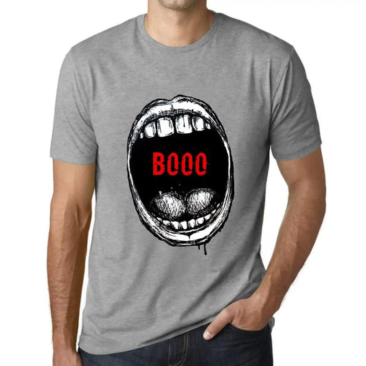Men's Graphic T-Shirt Mouth Expressions Booo Eco-Friendly Limited Edition Short Sleeve Tee-Shirt Vintage Birthday Gift Novelty