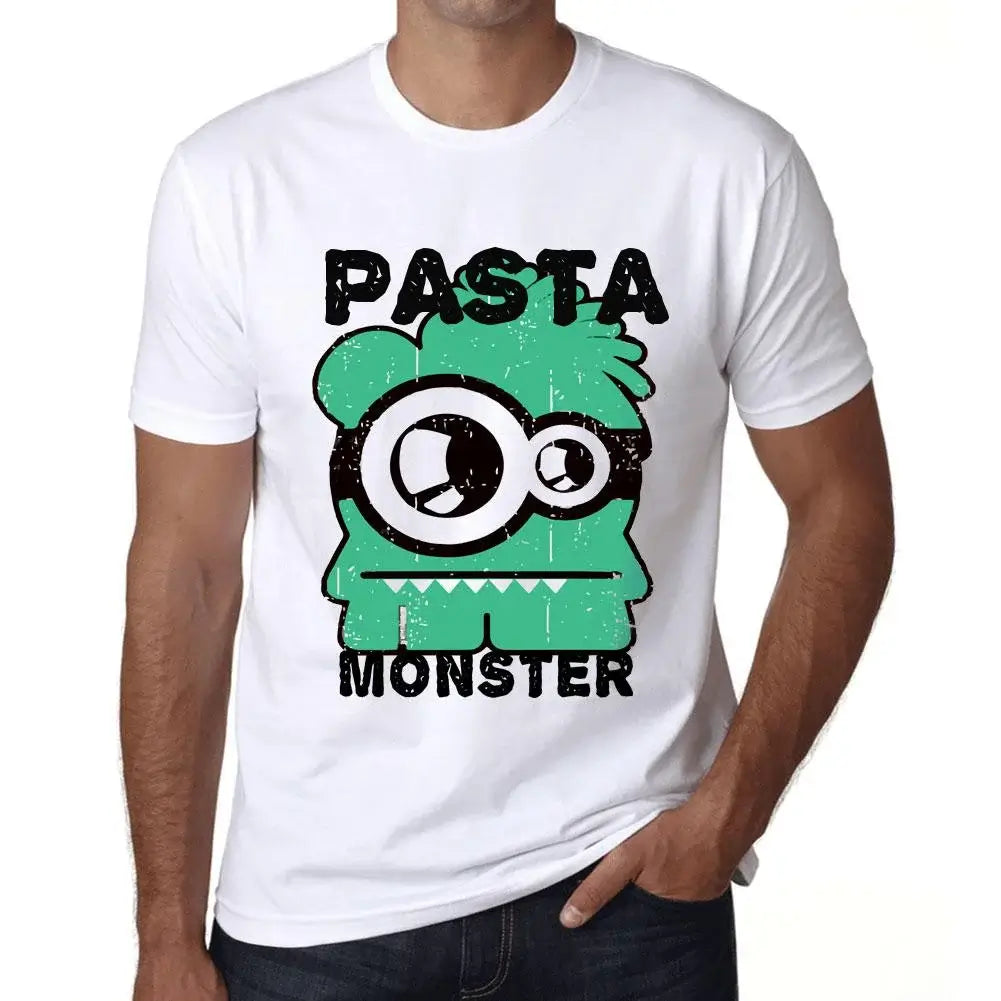 Men's Graphic T-Shirt Pasta Monster Eco-Friendly Limited Edition Short Sleeve Tee-Shirt Vintage Birthday Gift Novelty