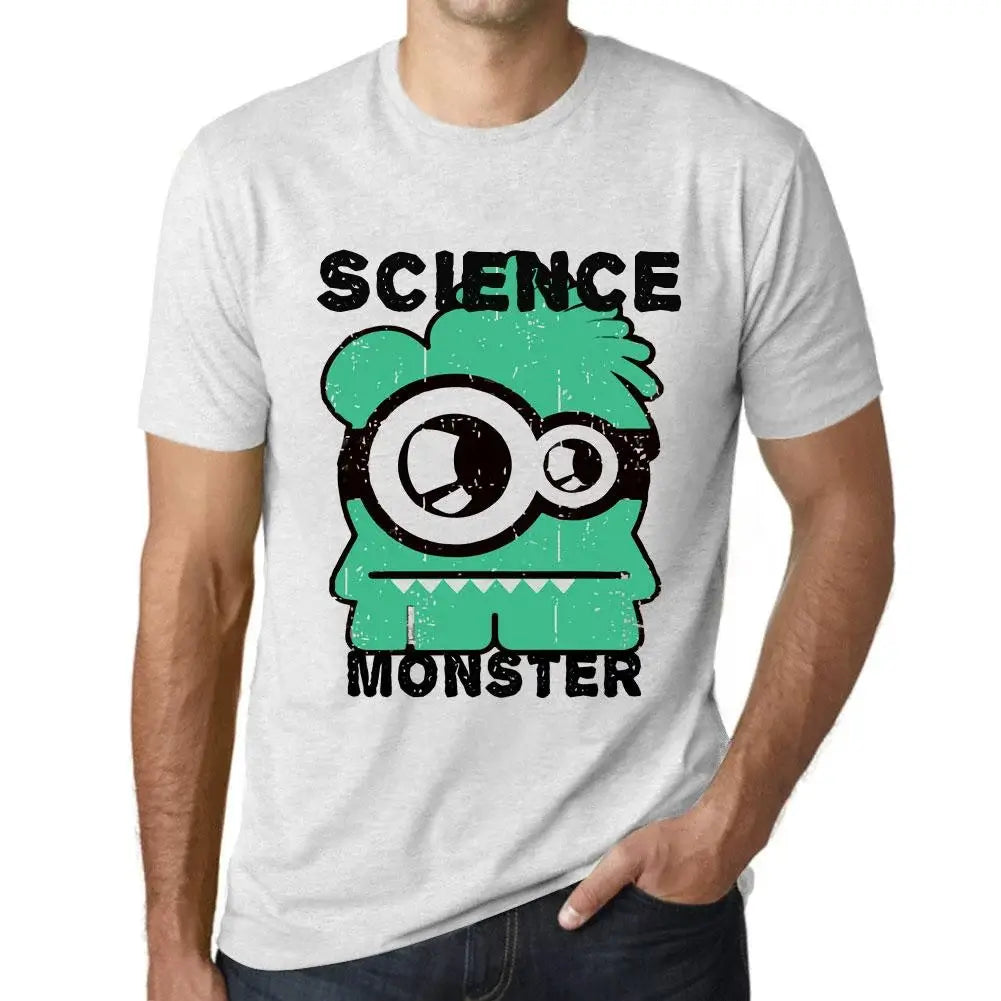 Men's Graphic T-Shirt Science Monster Eco-Friendly Limited Edition Short Sleeve Tee-Shirt Vintage Birthday Gift Novelty