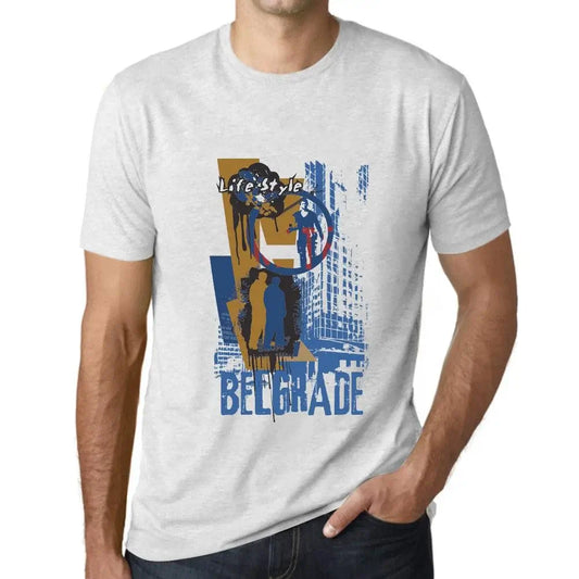 Men's Graphic T-Shirt Belgrade Lifestyle Eco-Friendly Limited Edition Short Sleeve Tee-Shirt Vintage Birthday Gift Novelty
