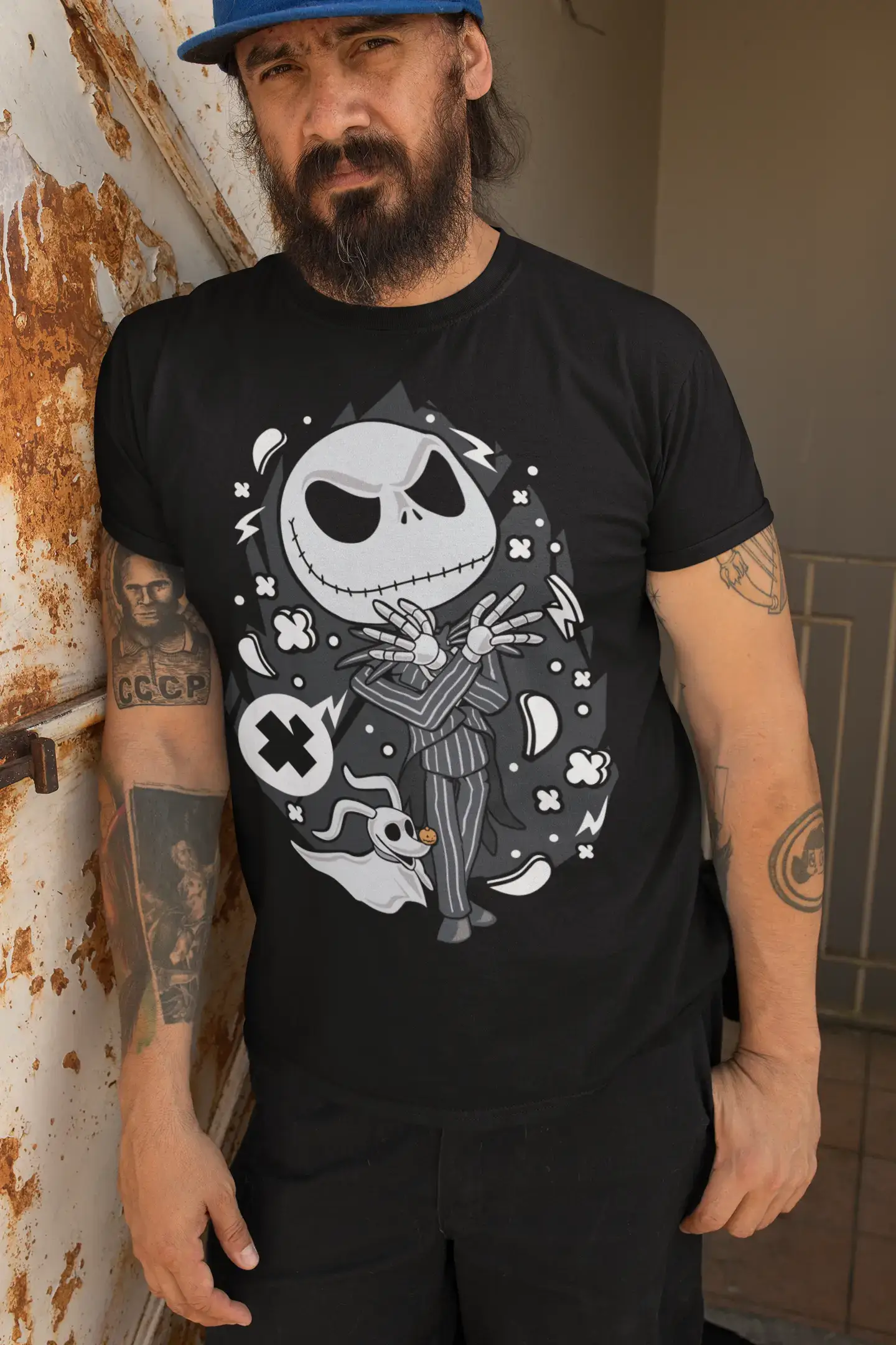 ULTRABASIC Men's T-Shirt Pumpkin King of Halloween Town - Movie Character