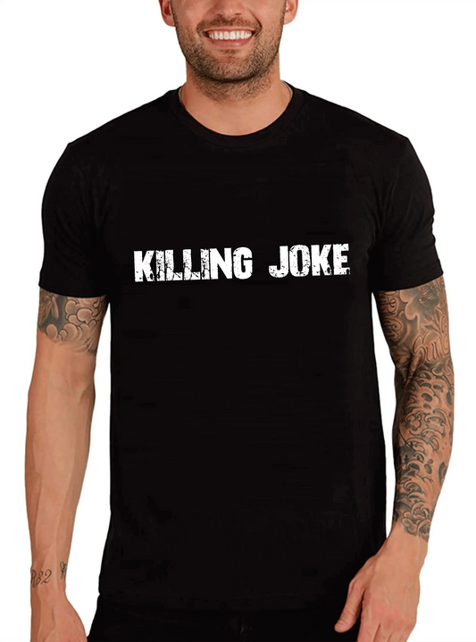 Men's Graphic T-Shirt Killing Joke Eco-Friendly Limited Edition Short Sleeve Tee-Shirt Vintage Birthday Gift Novelty