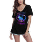 ULTRABASIC Women's T-Shirt Just a Girl Who Loves Pitbull - Dog Heart Tee Shirt for Ladies