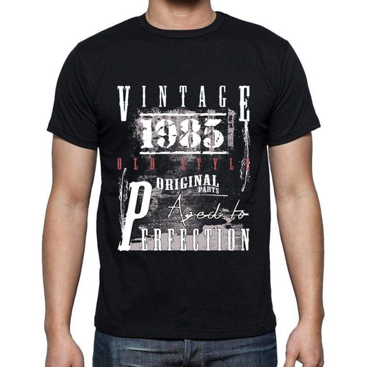 1985, Men's Short Sleeve Round Neck T-shirt - ultrabasic-com