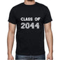 2044 Class Of Black Mens Short Sleeve Round Neck T-Shirt 00103 - Black / S - Casual