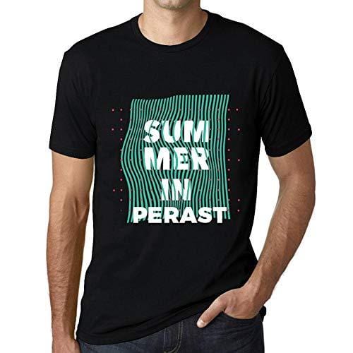 Ultrabasic - Homme Graphique Summer in PERAST Noir Profond