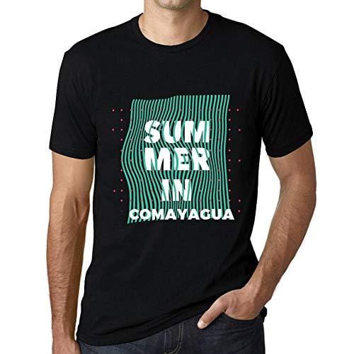 Ultrabasic - Homme Graphique Summer in COMAYAGUA Noir Profond
