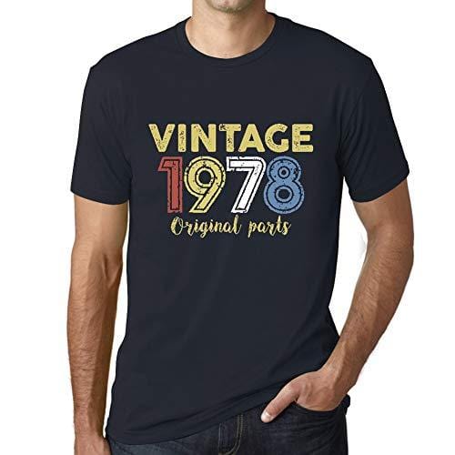 Ultrabasic - Homme Graphique Vintage 1978 T-Shirt Marine