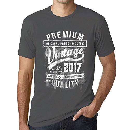 Ultrabasic - Homme T-Shirt Graphique 2017 Aged to Perfection Tee Shirt Cadeau d'anniversaire