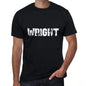 Ultrabasic ® Nom de Famille Fier Homme T-Shirt Nom de Famille Idées Cadeaux Tee Wright Noir Profond