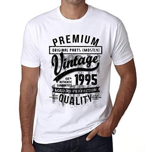 Ultrabasic - Homme T-Shirt Graphique 1995 Aged to Perfection Tee Shirt Cadeau d'anniversaire