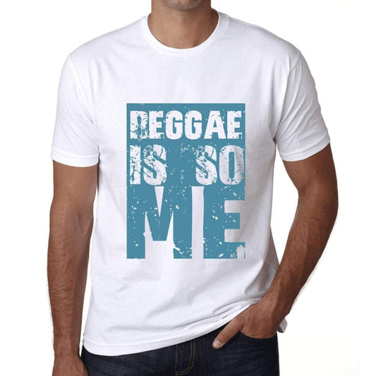 Homme T-Shirt Graphique Reggae is So Me Blanc