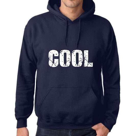 Ultrabasic Homme Femme Unisex Sweat à Capuche Hoodie Popular Words Cool French Marine