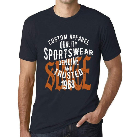 Ultrabasic - Homme T-Shirt Graphique Sportswear Depuis 1963 Marine