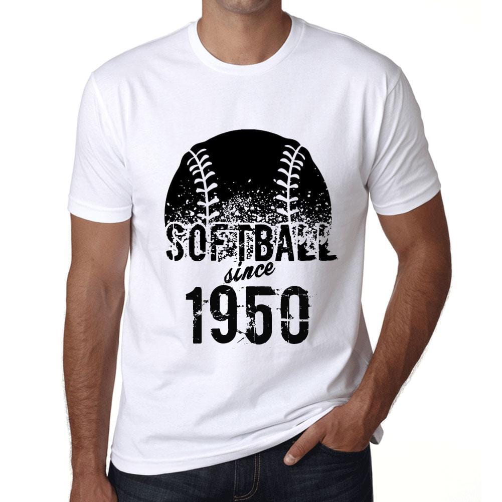 Softball Since Mens T Shirt