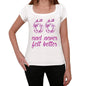 66 And Never Felt Better Womens T-Shirt White Birthday Gift 00406 - White / Xs - Casual