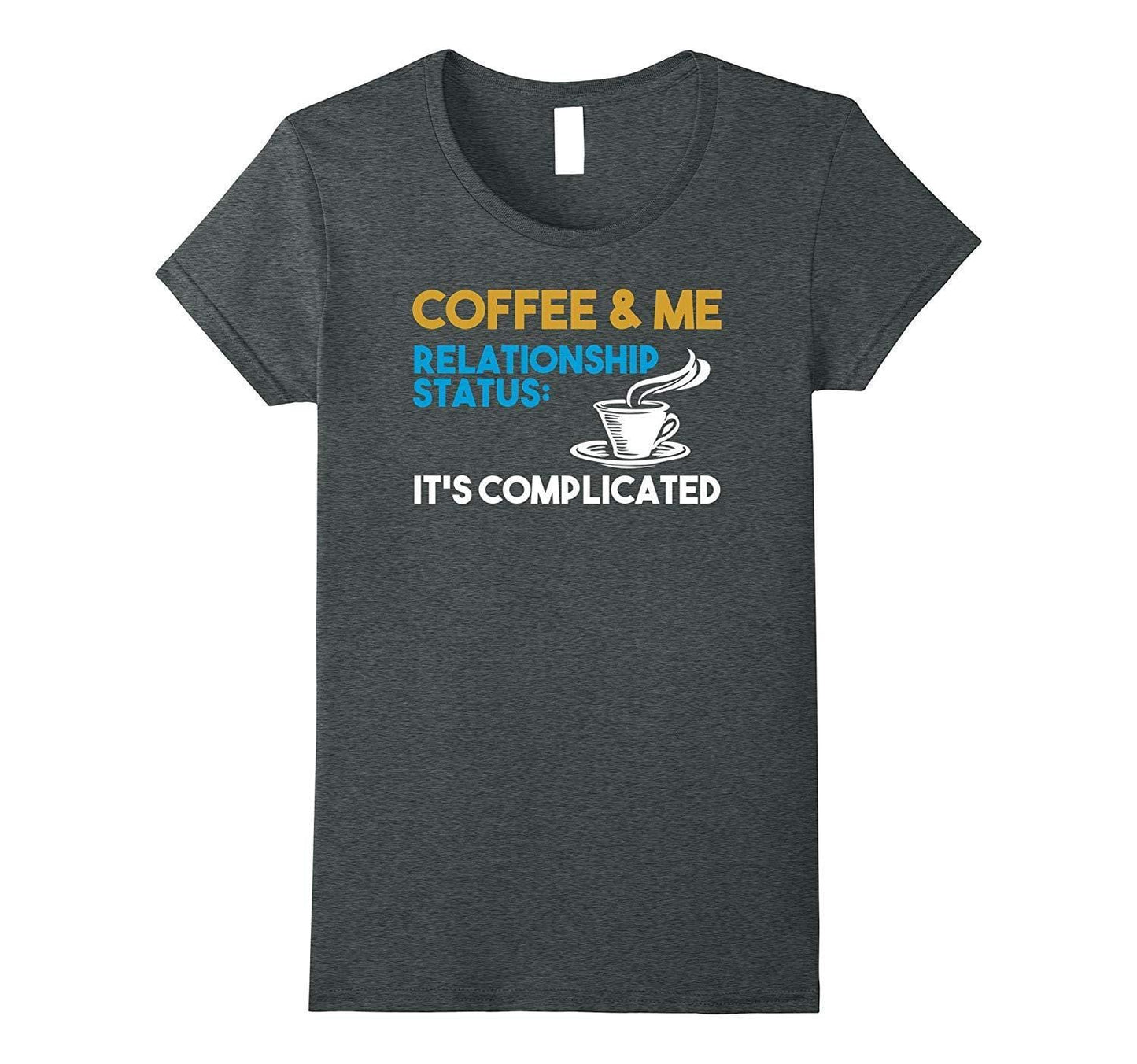 Graphic T-Shirt Coffee Lover T-shirt Funny Coffee Relationship Shirts Wowen