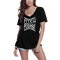 ULTRABASIC Women's T-Shirt Pitch Please - Short Sleeve Tee Shirt Gift Tops