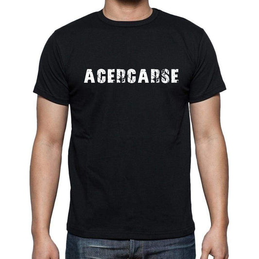 Acercarse Mens Short Sleeve Round Neck T-Shirt - Casual