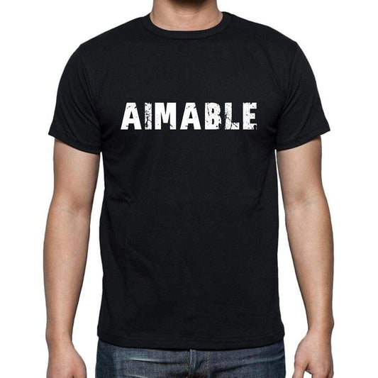 Aimable French Dictionary Mens Short Sleeve Round Neck T-Shirt 00009 - Casual