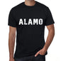 Alamo Mens Retro T Shirt Black Birthday Gift 00553 - Black / Xs - Casual