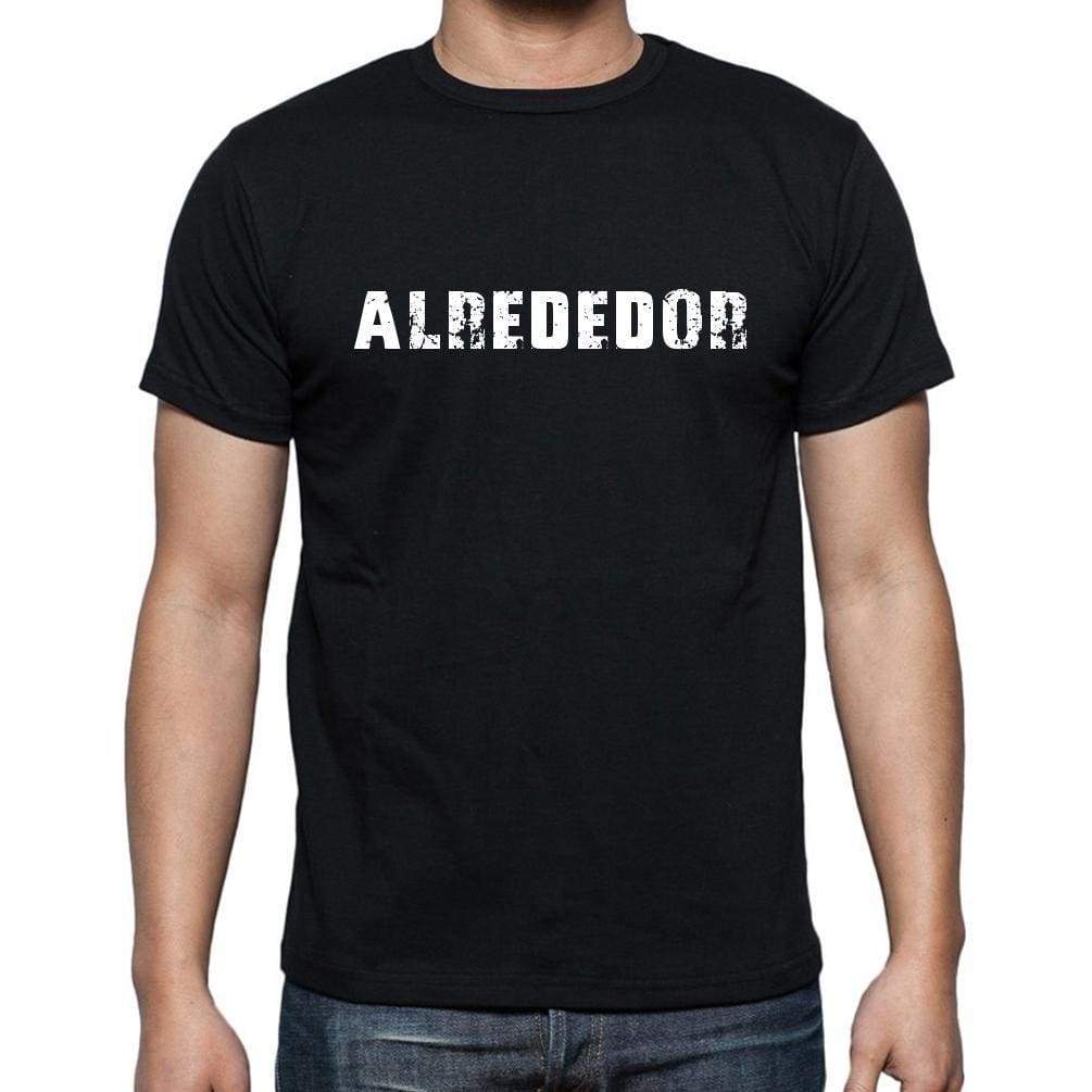 Alrededor Mens Short Sleeve Round Neck T-Shirt - Casual