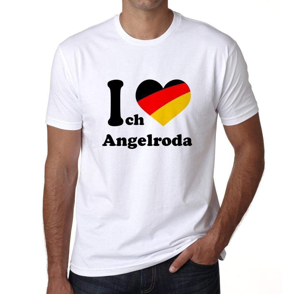 Angelroda Mens Short Sleeve Round Neck T-Shirt 00005 - Casual