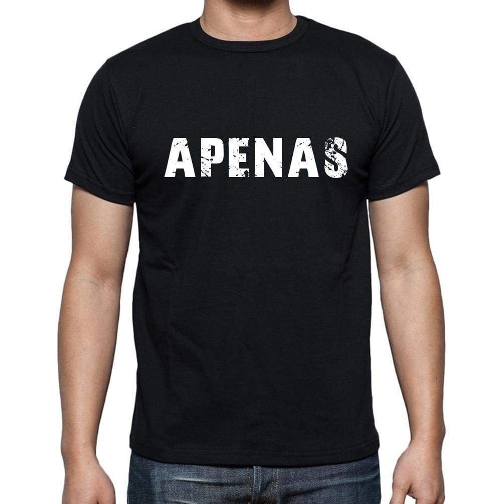 Apenas Mens Short Sleeve Round Neck T-Shirt - Casual