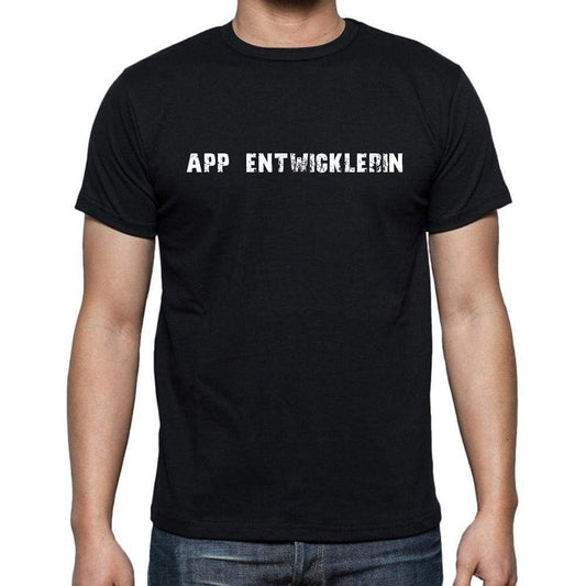 App Entwicklerin Mens Short Sleeve Round Neck T-Shirt 00022