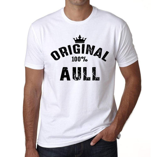 Aull Mens Short Sleeve Round Neck T-Shirt - Casual