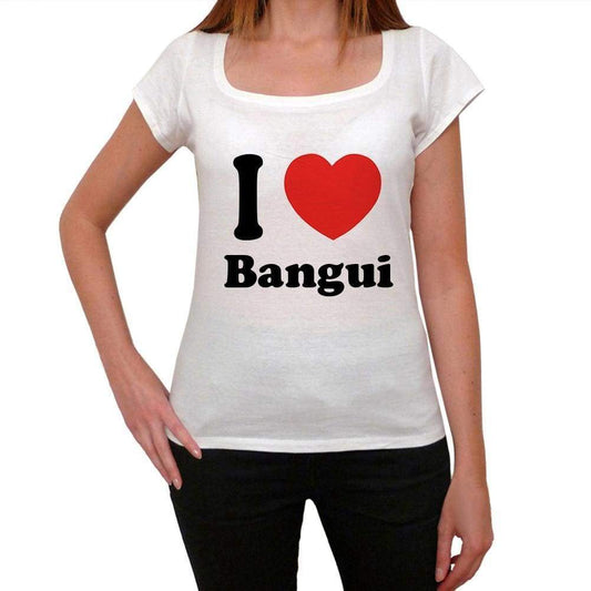 Bangui T Shirt Woman Traveling In Visit Bangui Womens Short Sleeve Round Neck T-Shirt 00031 - T-Shirt