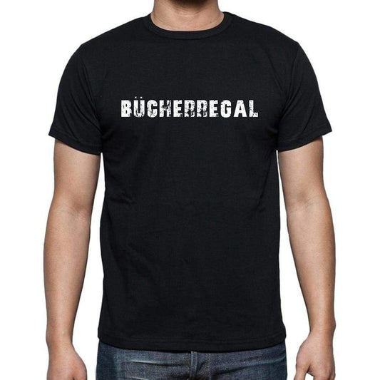 Bcherregal Mens Short Sleeve Round Neck T-Shirt - Casual