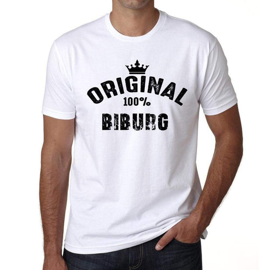 Biburg Mens Short Sleeve Round Neck T-Shirt - Casual